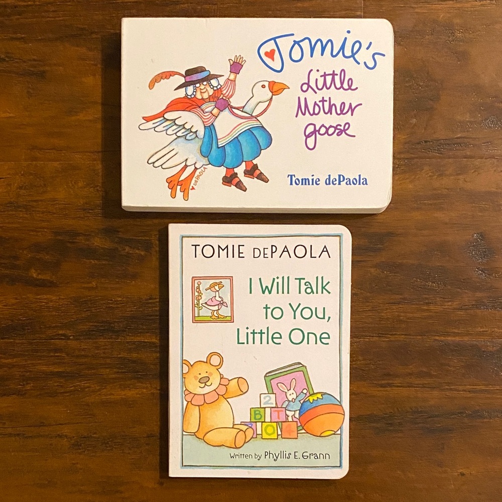 5/$10 Kids Book | Little Mother Goose & I Will Talk to You Little One -2 Books